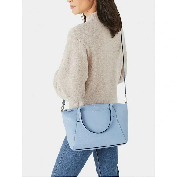 🔥NWT Kate Spade Monica Pebbled Leather Satchel - Picture 4 of 7